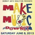 Make Music Downey Saturday June 8th This Saturday June 8th, downtown Downey will come alive to participate in an international music celebration, “Make Music Downey,” follows in the footsteps of annual events in hundreds of cities around the world with an open opportunity for musicians to perform at businesses or performance venues that sign up to participate. In Downey, this is...